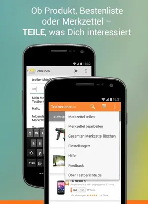 Testberichte.de android App screenshot 0