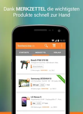 Testberichte.de android App screenshot 1